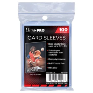 ultra pro soft sleeves 100 stuck